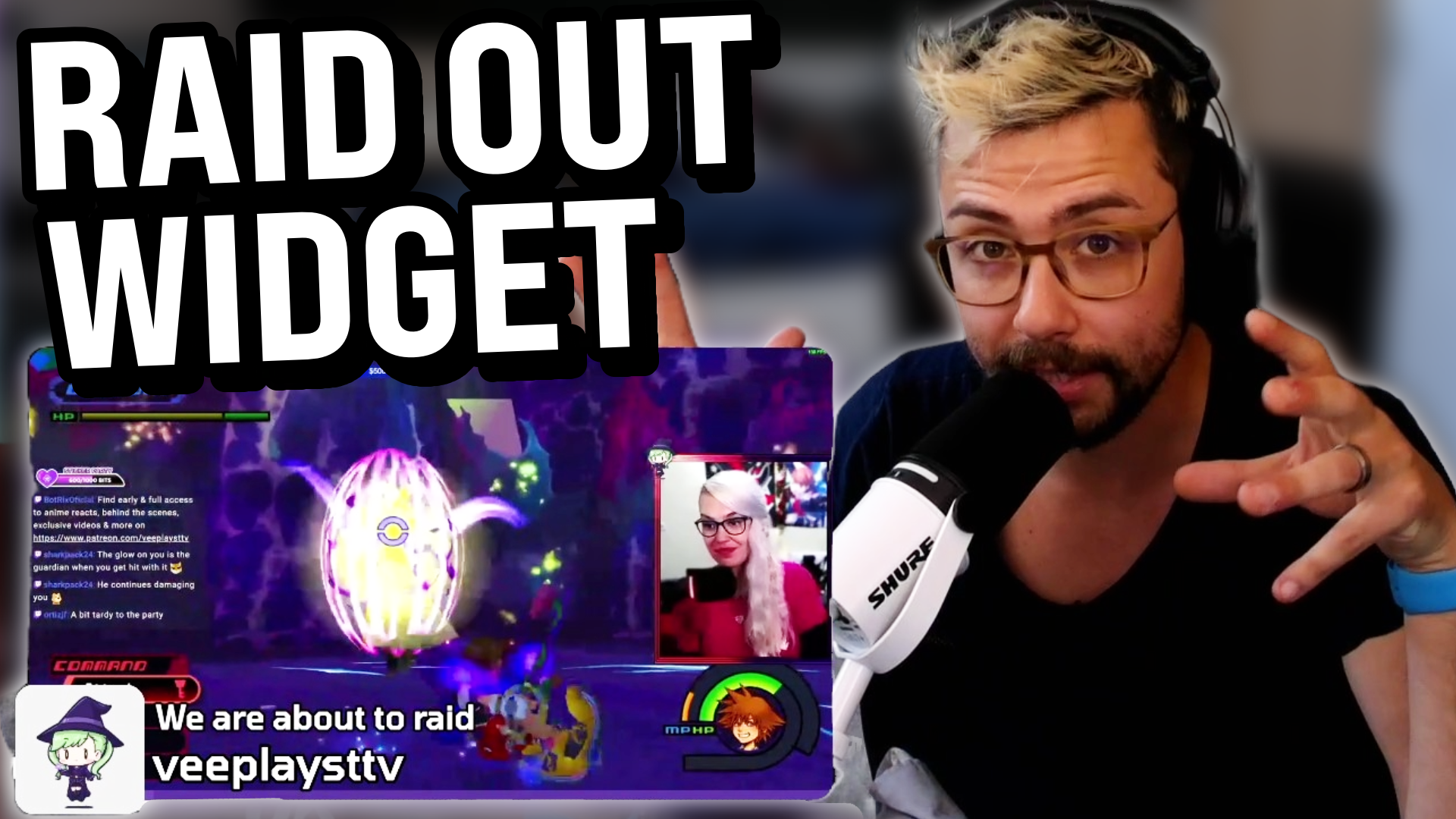 Twitch Raid Widget! - The First of It's Kind!