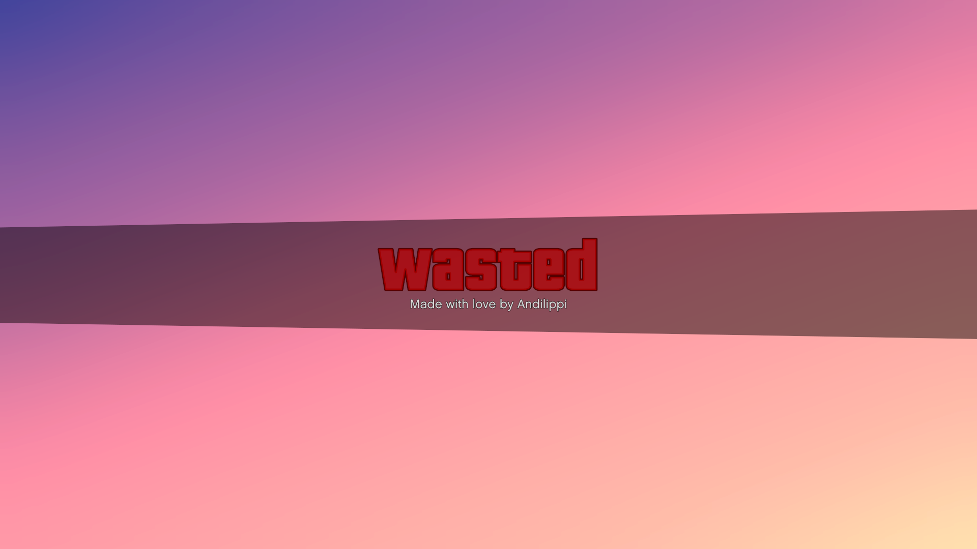 GTA V “WASTED” Effect